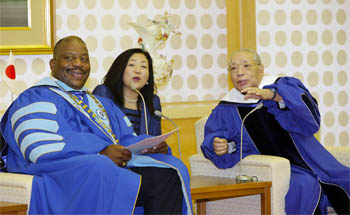 Honorary doctorate to Mr. Ikeda