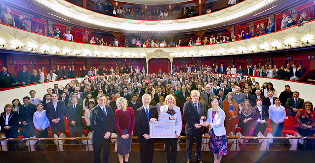 National University of Tucumán Presents Honorary Doctorate