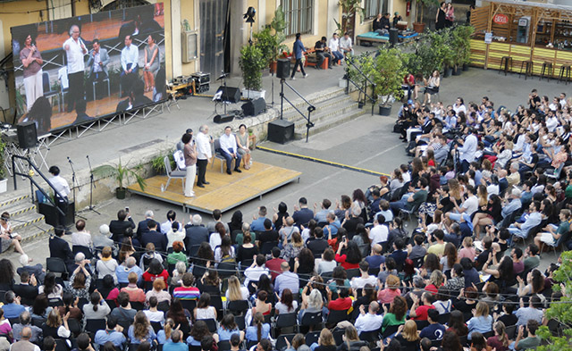 Esquivel Ikeda appeal introduced at a Youth Convention in Rome