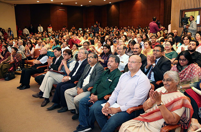 Participants at the symposium in New Delhi