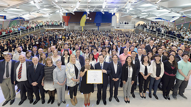 University of Estes, Argentina presents honorary doctorate to SGI President Daisaku Ikeda