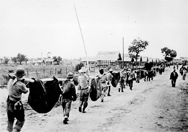 Filipino and American prisoners of war