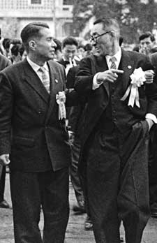 Ikeda and Toda in 1958