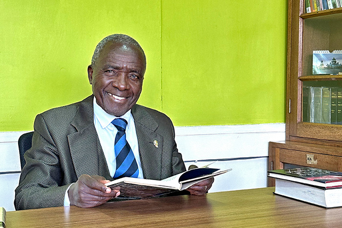 Professor Henry Indangasi, Professor Emeritus at the University of Nairobi, Kenya