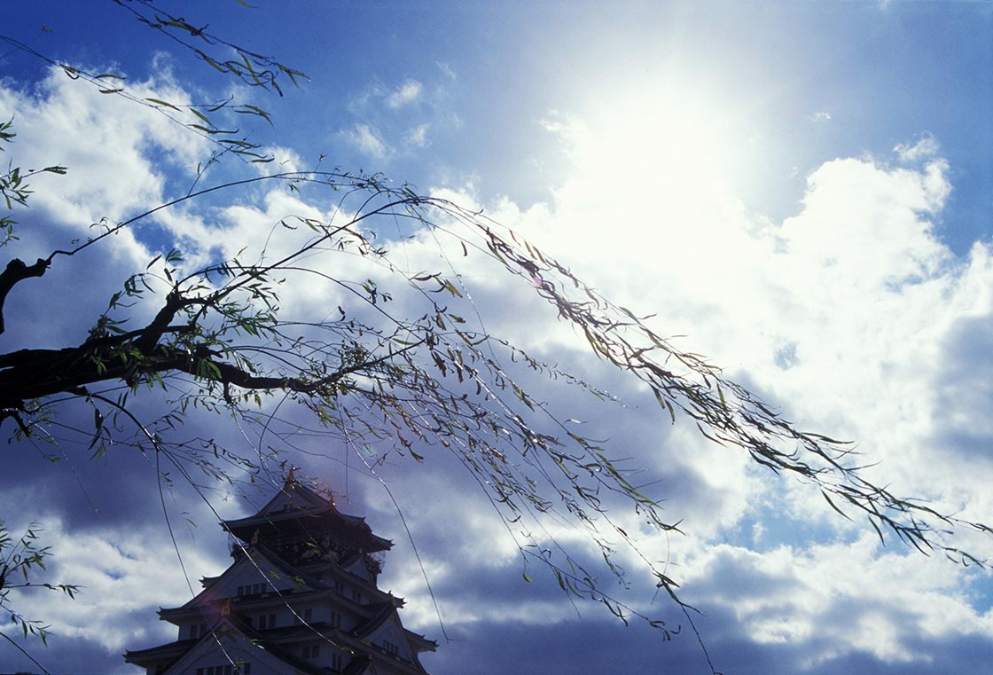 Photo by Daisaku Ikeda - The Castle of Osaka, the City of People