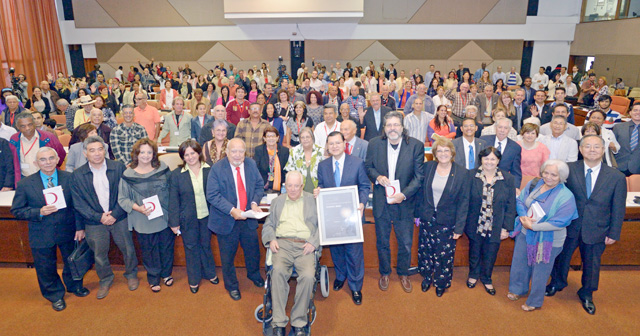 La Sociedad Cultural José Martí rinde honores al presidente de la SGI