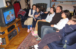 Familia de Belgrado, Serbia