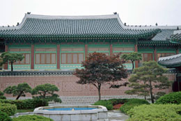 Casa de huéspedes de estado, Seúl, mayo de 1998 (Fotografía de Daisaku Ikeda)